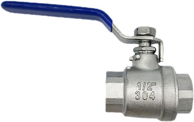 PZRT Stainless Steel Ball Valve Handle Faucet Switch with Plastic Handle DN32 (1-1/4") - Image 4